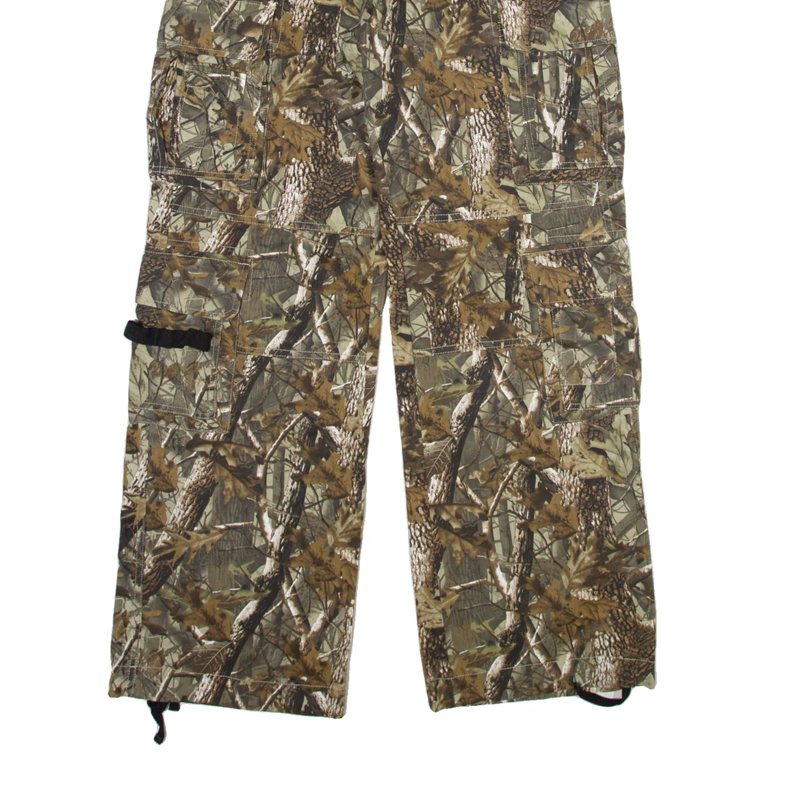 Cargo Mens Trousers Brown Relaxed Straight w30 l30 - Image 3