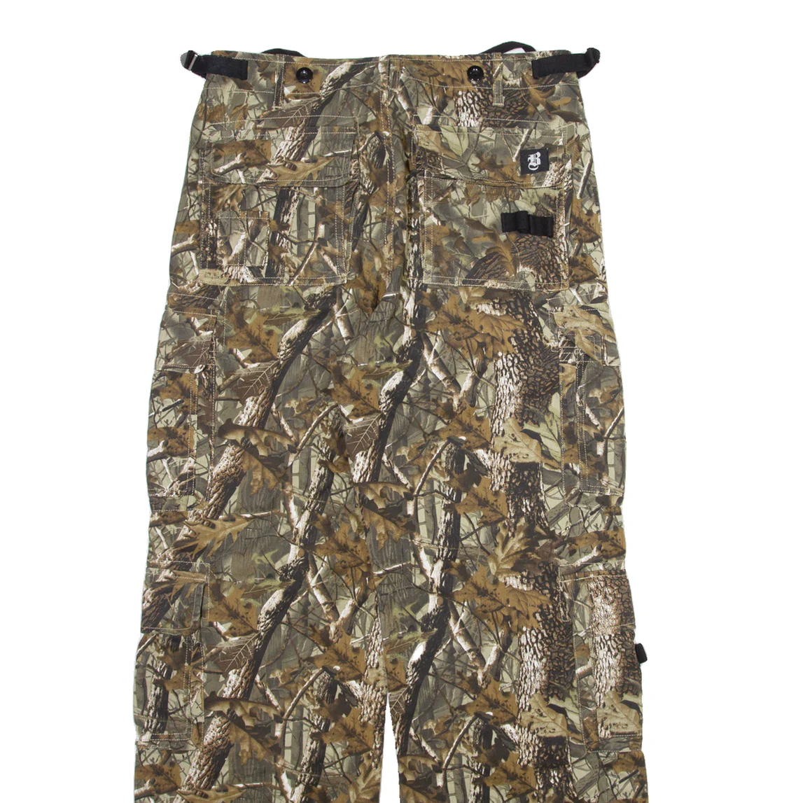 Cargo Mens Trousers Brown Relaxed Straight w30 l30 - Image 4